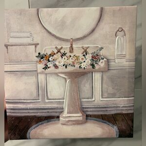Small Canvas Bathroom Decor-New